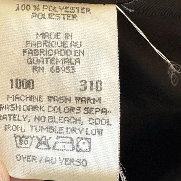 VTG Leslie Fay Haberdashery Suit Jacket Womens 14‎ Black Twill OfficeCorp Chic - Picture 4 of 8